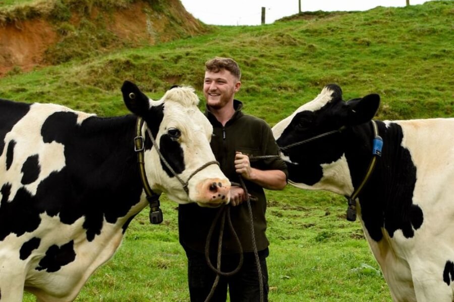 Ag Work On Farm: A day with Leo and the Sands’